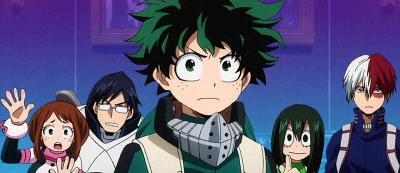 +моя геройская академия